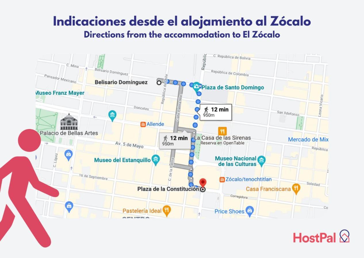Mexico Historic Center Modern Apartment エクステリア 写真